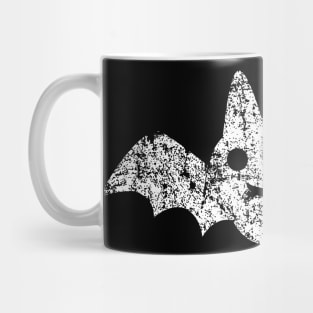 Cute Happy Bat - Distressed Mug